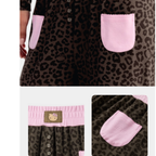Hello Kitty Leopar Desenli Pamuklu Pantolon