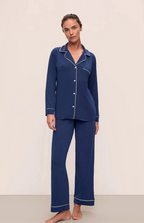 Classic Modal Düğmeli Pijama Takımı