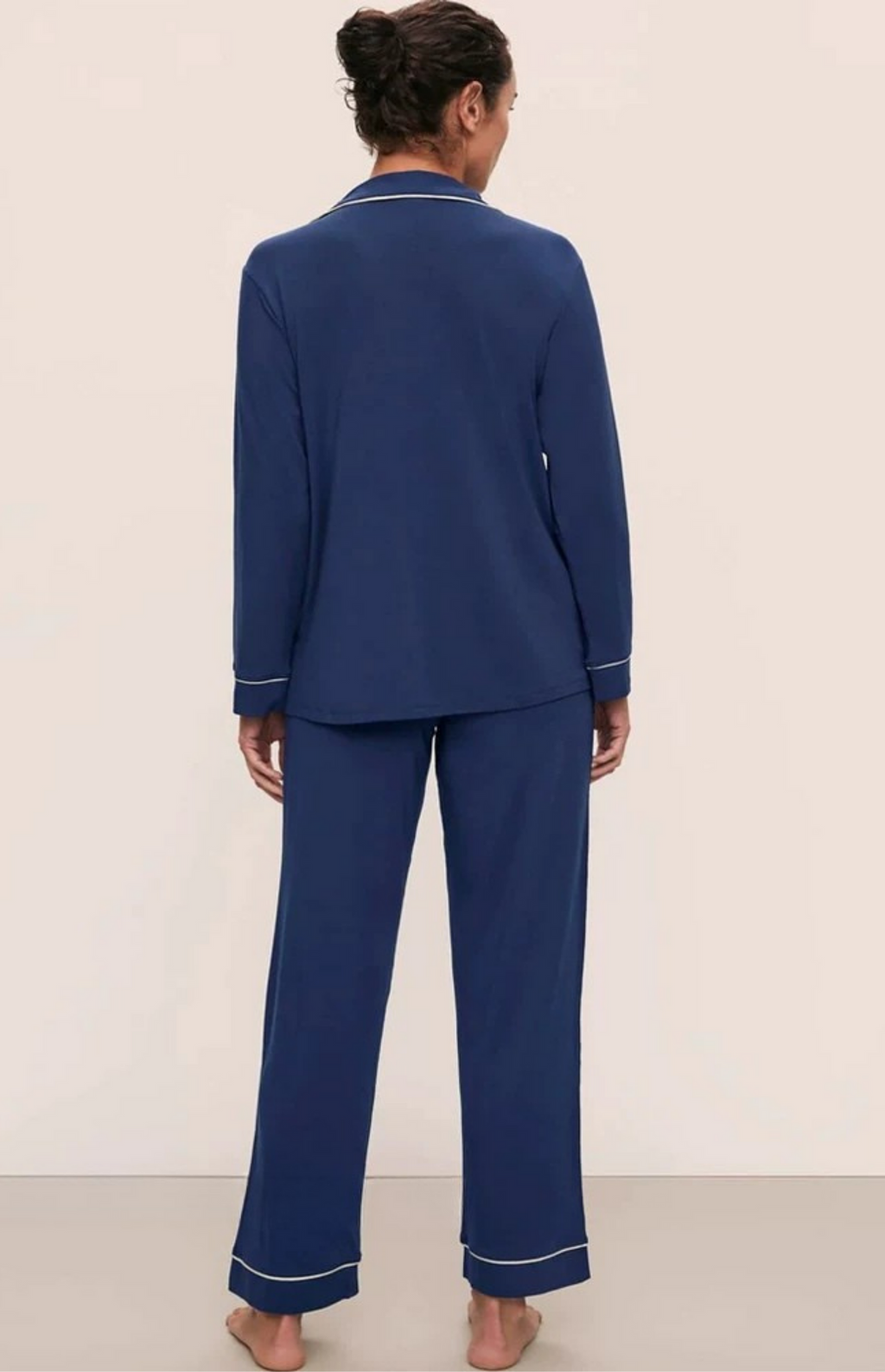 Classic Modal Düğmeli Pijama Takımı