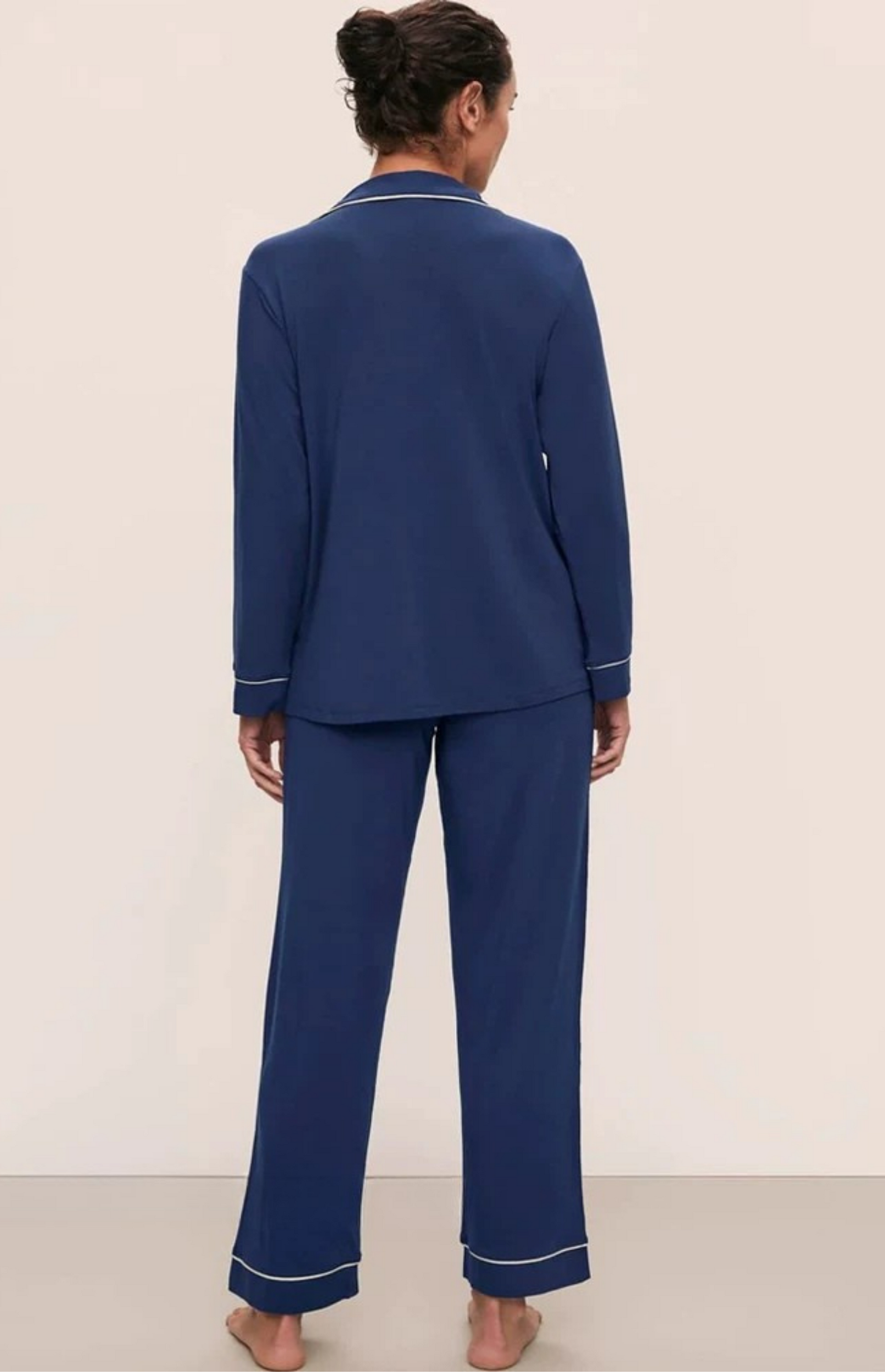 Classic Modal Düğmeli Pijama Takımı