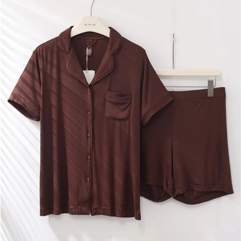 Comfy Skin Short Set – Modal Kadın Şortlu Pijama Takımı