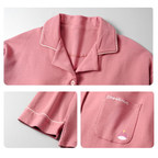 PureEase – Göğüs Pedli Pamuklu Pijama Takımı