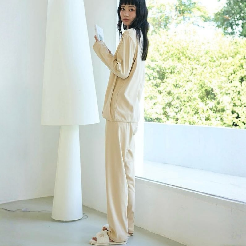 Soft Dream – Ultra Yumuşak Haki Kadın Pijama Takımı