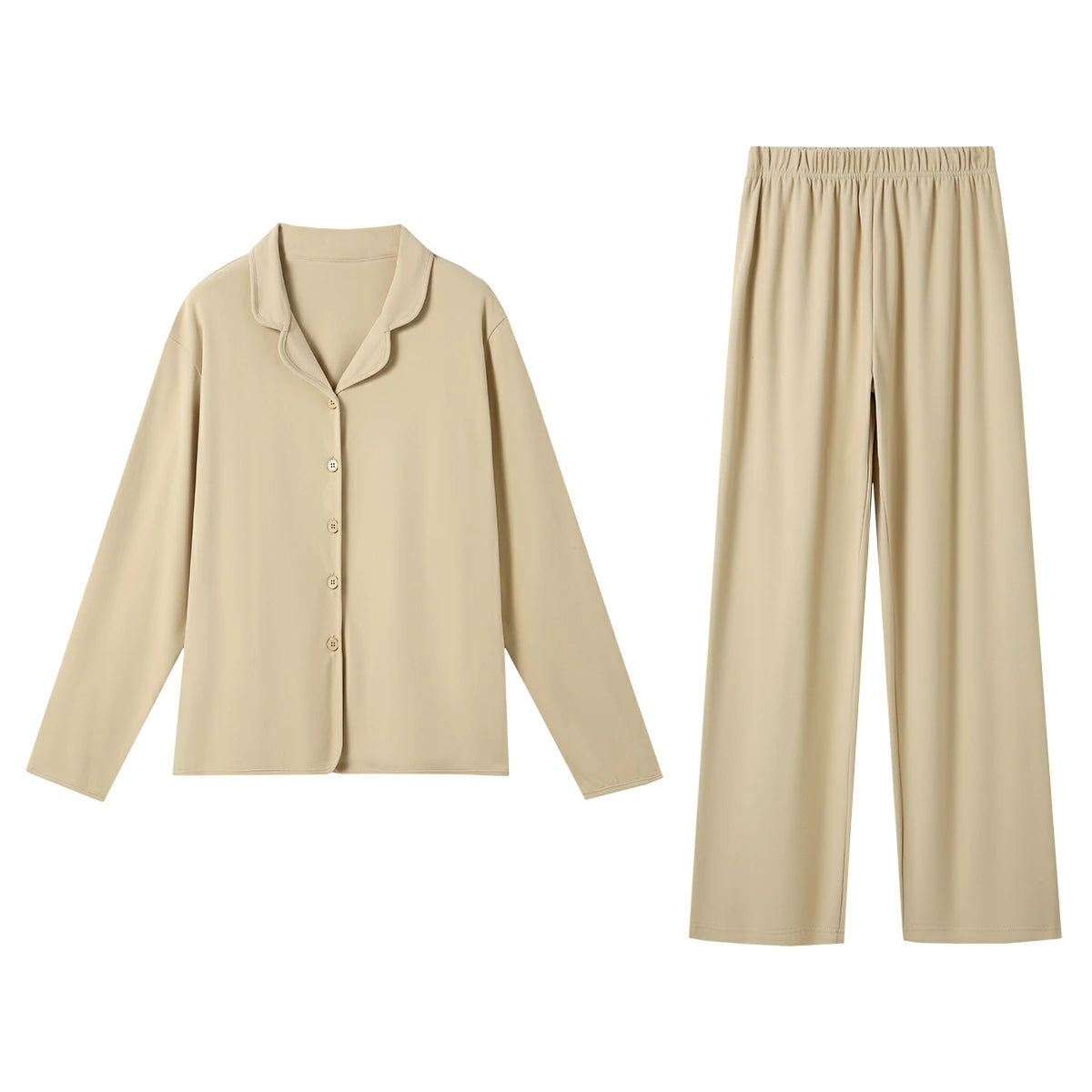 Soft Dream – Ultra Yumuşak Haki Kadın Pijama Takımı