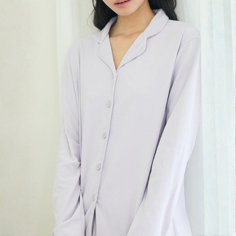 Soft Dream – Ultra Yumuşak Mor Kadın Pijama Takımı