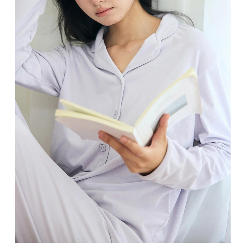 Soft Dream – Ultra Yumuşak Mor Kadın Pijama Takımı