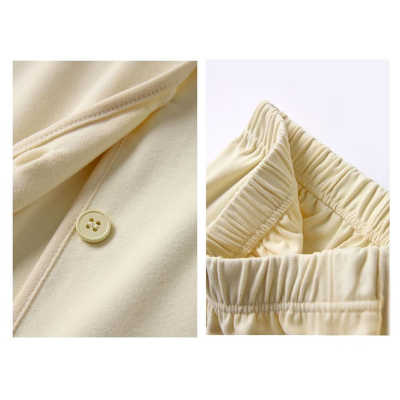 Soft Dream – Ultra Yumuşak Sarı Kadın Pijama Takımı