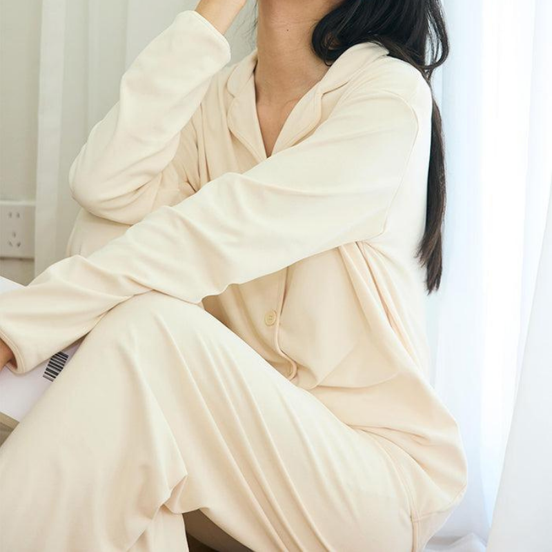 Soft Dream – Ultra Yumuşak Sarı Kadın Pijama Takımı