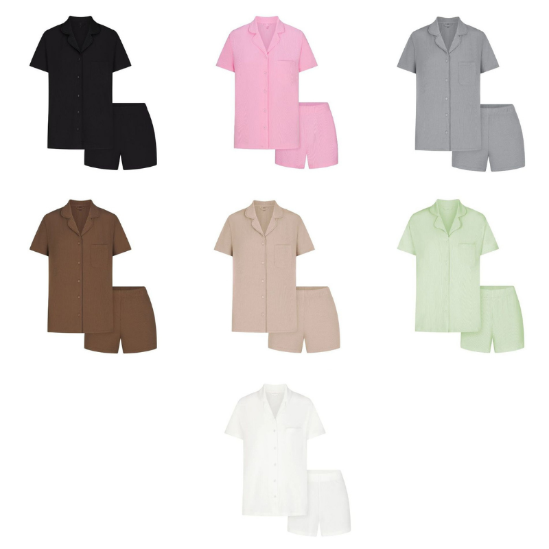 Comfy Skin Short Set – Modal Kadın Şortlu Pijama Takımı