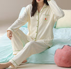 PureEase – Göğüs Pedli Pamuklu Pijama Takımı