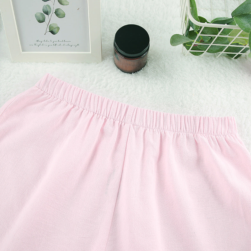 Ruffle Cotton Set – Fırfırlı Pamuklu Kadın Pijama Takımı
