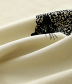 Yeşil Leopar Figürlü Pamuklu Pijama Takımı