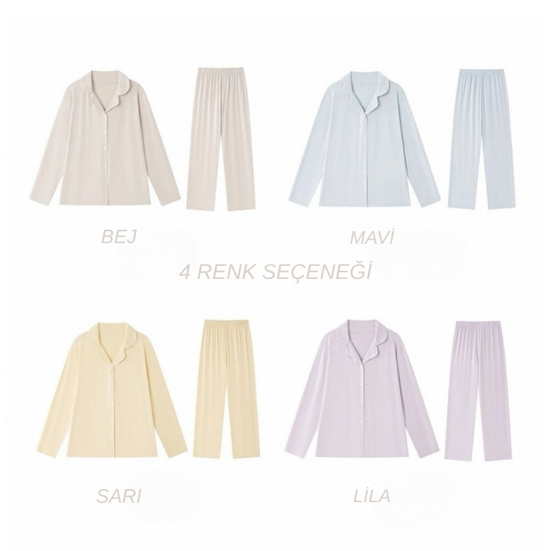 Every Day Comfort – Lila Kadın Pijama Takımı