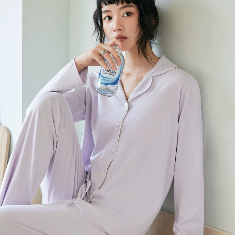 Every Day Comfort – Lila Kadın Pijama Takımı