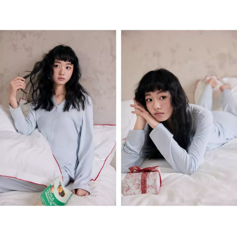 Every Day Comfort – Mavi Kadın Pijama Takımı