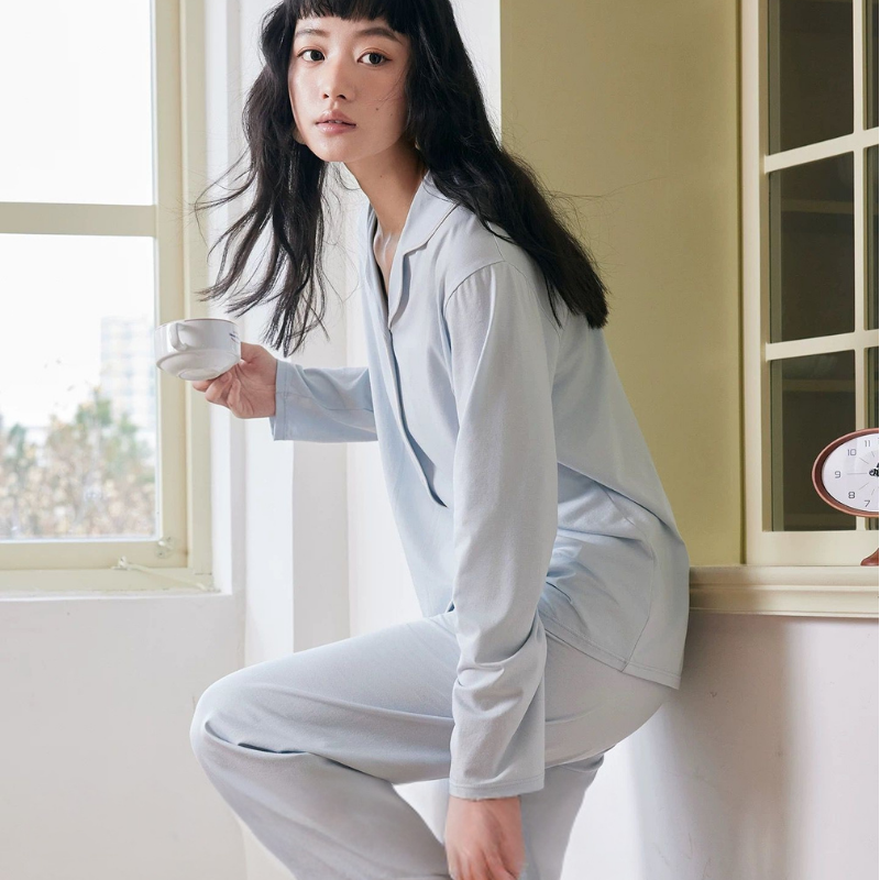 Every Day Comfort – Mavi Kadın Pijama Takımı