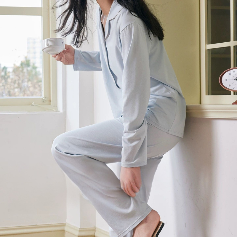 Every Day Comfort – Mavi Kadın Pijama Takımı