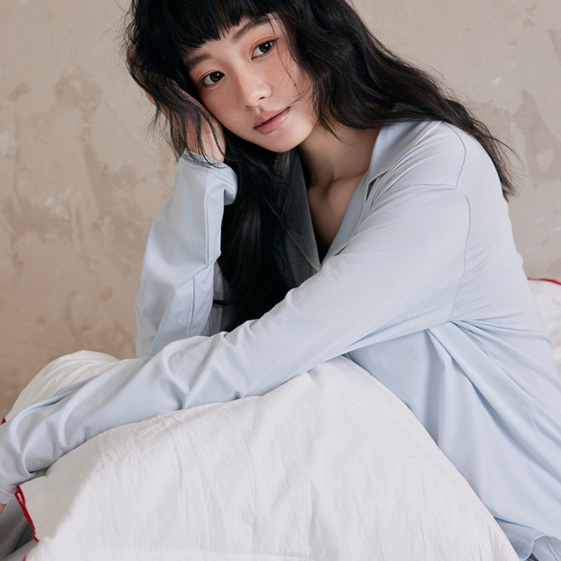 Every Day Comfort – Mavi Kadın Pijama Takımı