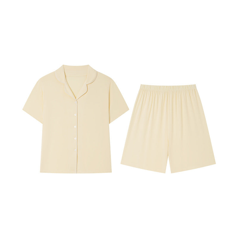 Every Day Comfort – Sarı Şortlu Kadın Pijama Takımı