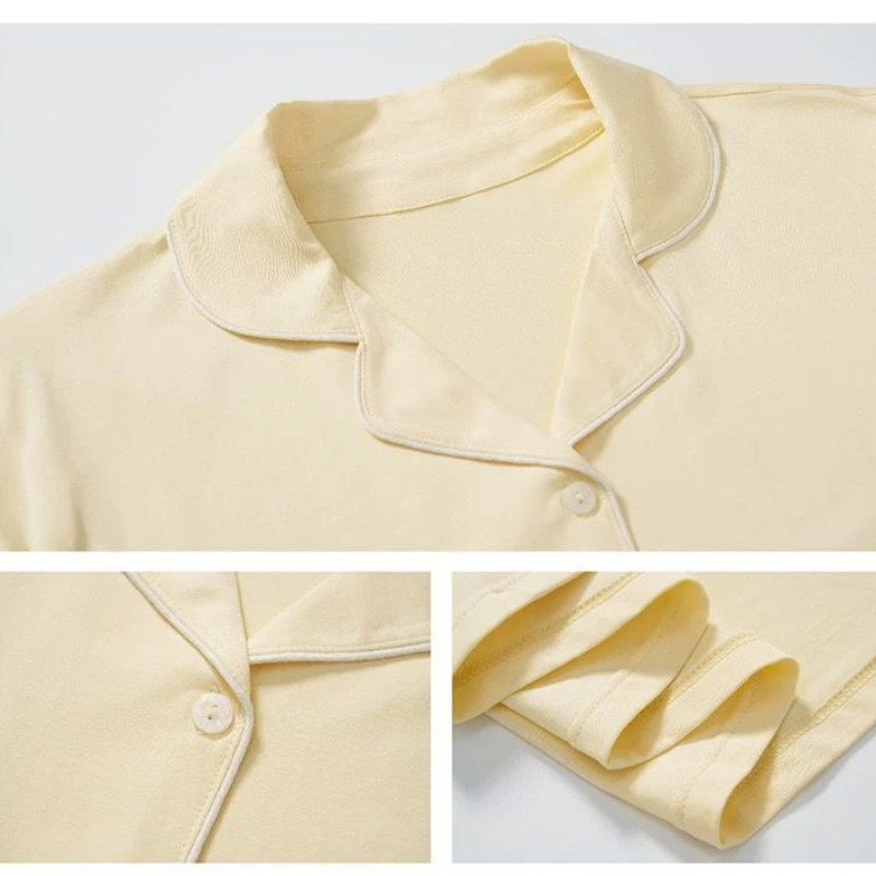 Every Day Comfort – Sarı Kadın Pijama Takımı