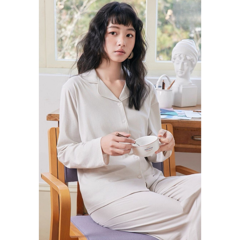 Every Day Comfort – Bej Kadın Pijama Takımı