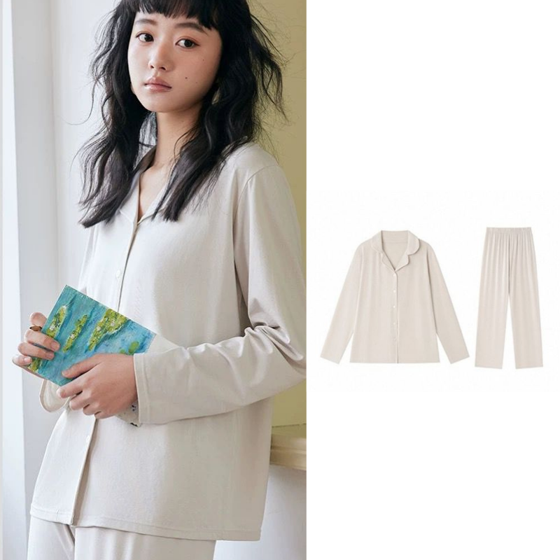 Every Day Comfort – Bej Kadın Pijama Takımı