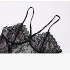 French New Style Satin Textured Pure Lace Nightgown/Morning Gown Set