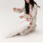 Rainbow Candy Modal Pamuklu Pijama Takımı