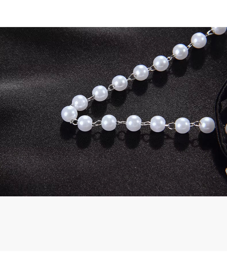 French Style Luxury Ice Silk Satin Textured Lace Nightgown/Robe Set