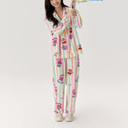 Rainbow Candy Modal Pamuklu Pijama Takımı