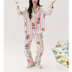 Rainbow Candy Modal Pamuklu Pijama Takımı