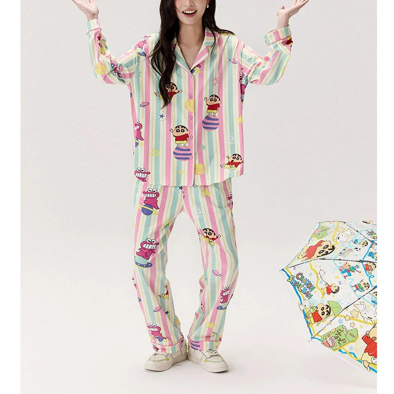Rainbow Candy Modal Pamuklu Pijama Takımı