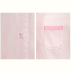 Pembe Çizgili Pamuklu Pijama Takımı