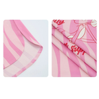 Pembe Pink Panther Pamuklu Modal Pijama Takımı