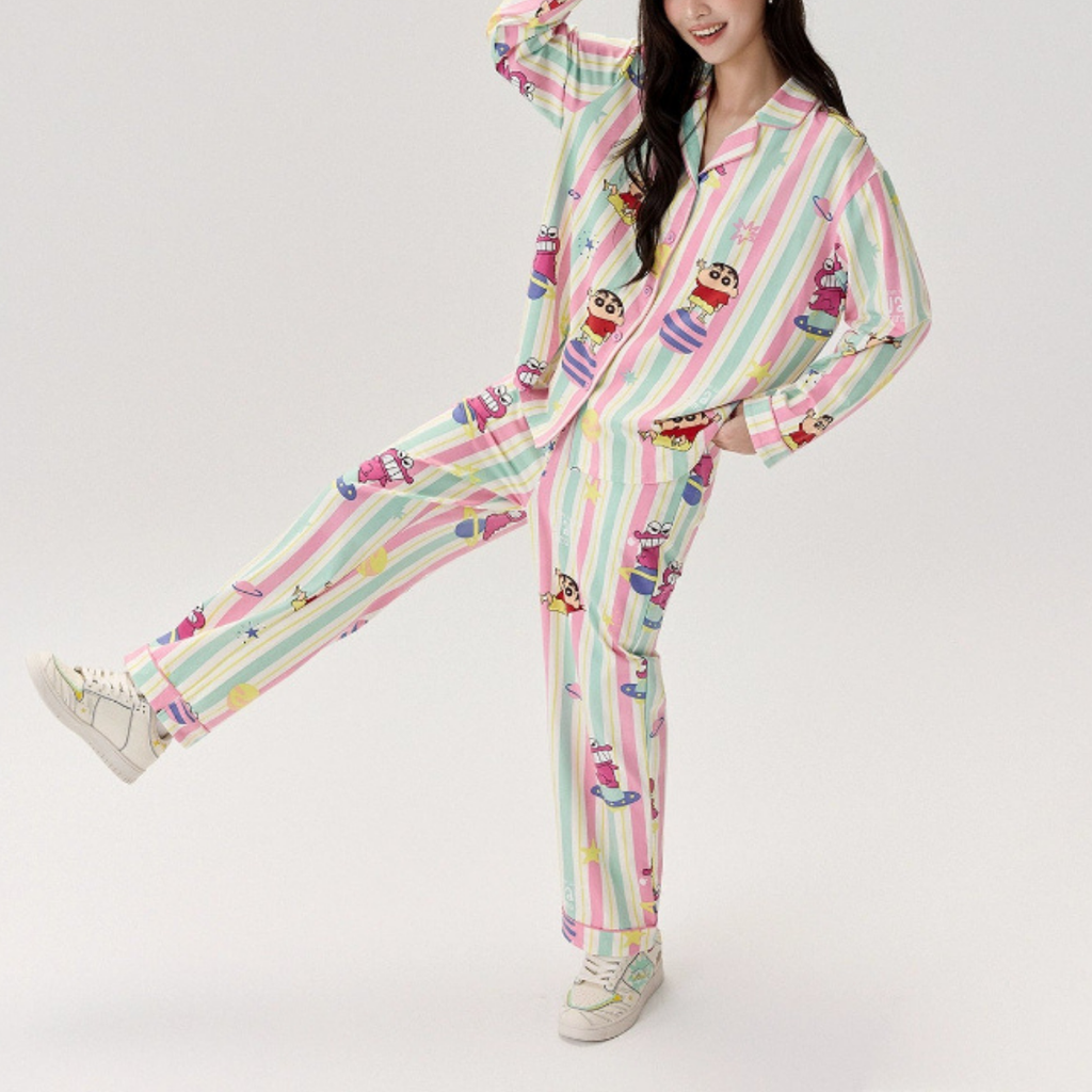 Rainbow Candy Modal Pamuklu Pijama Takımı