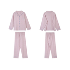 Pamuklu Çiçek Desenli Pijama Takımı