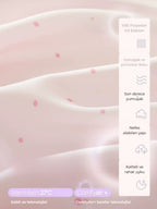 Disney Marie Cat Pudra Saten Pijama Takımı