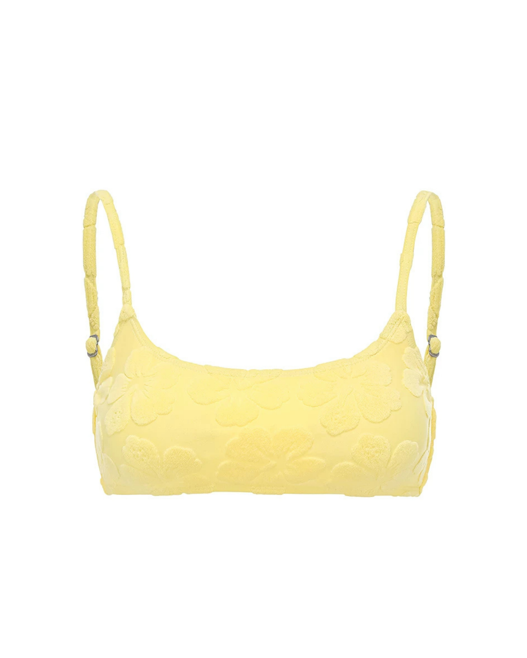 Sarı Dokulu Bikini -Mix & Match Set