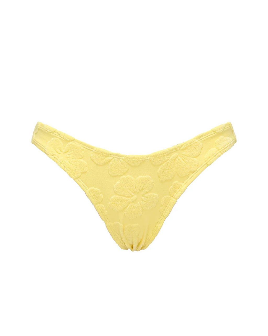 Sarı Dokulu Bikini -Mix & Match Set
