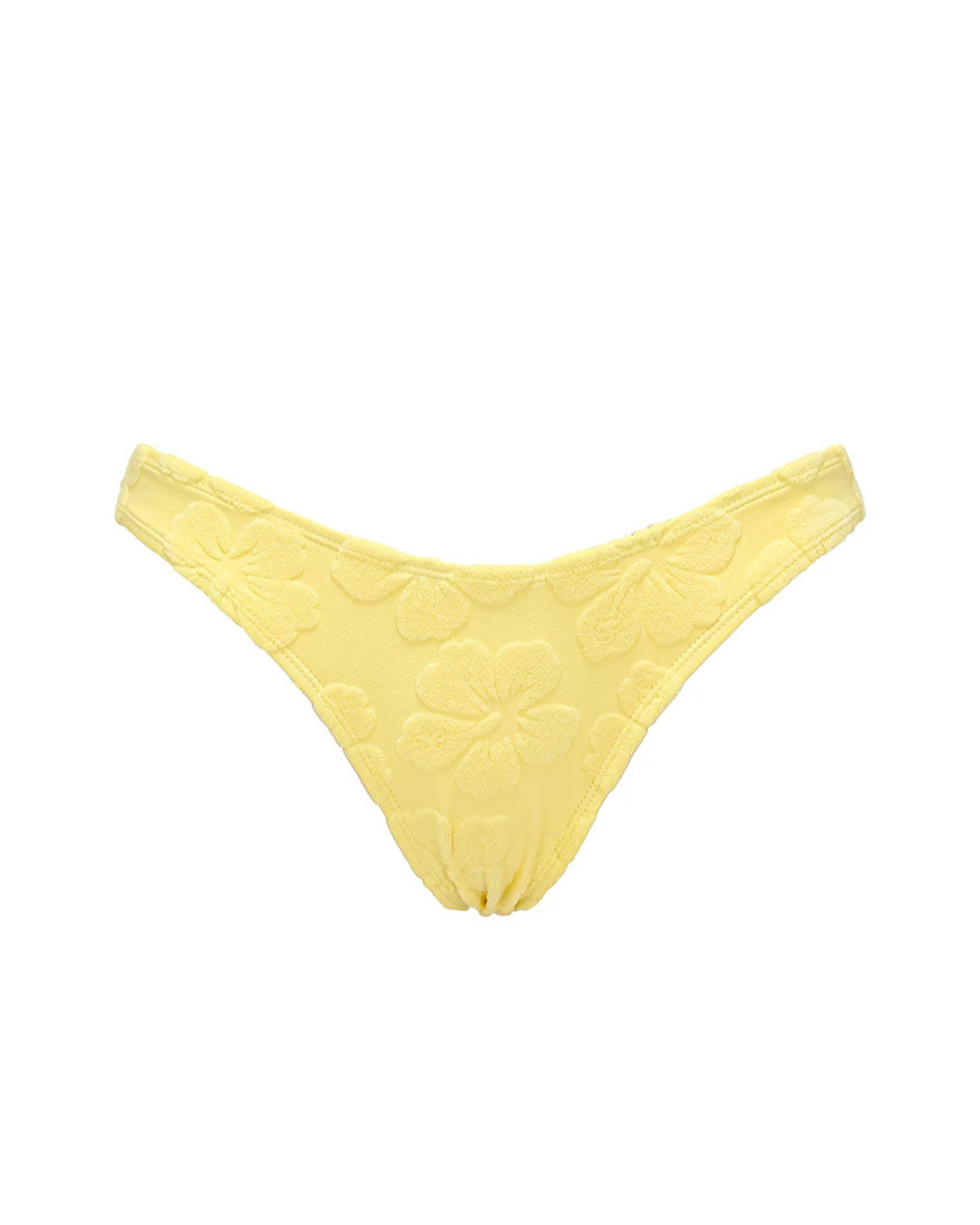 Sarı Dokulu Bikini -Mix & Match Set