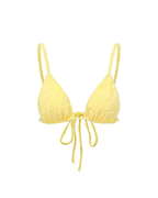 Sarı Dokulu Bikini -Mix & Match Set
