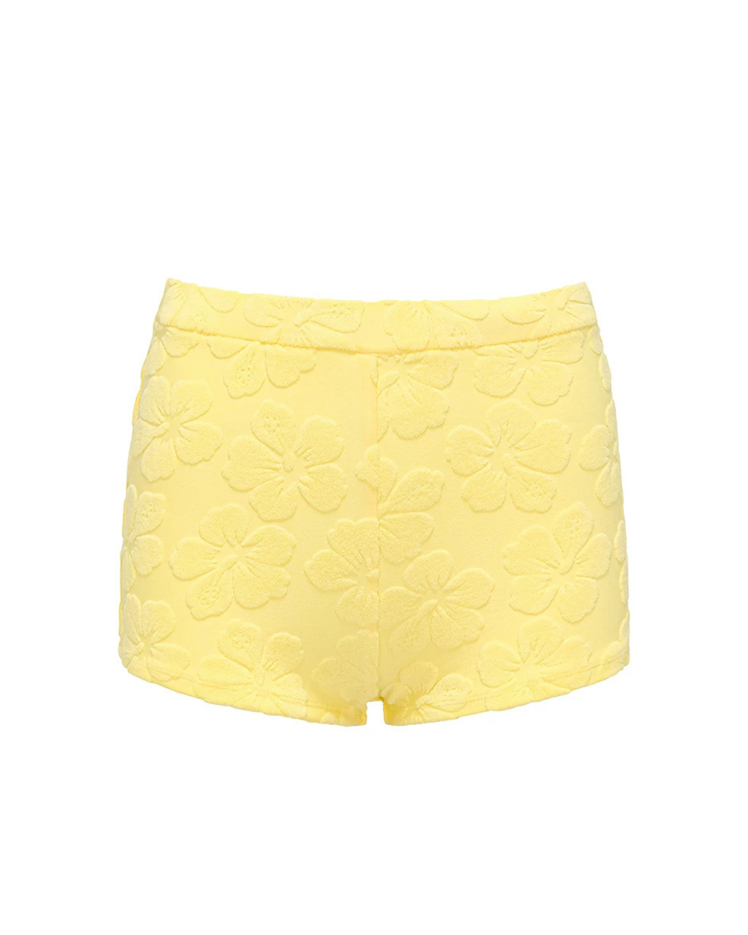 Sarı Dokulu Bikini -Mix & Match Set