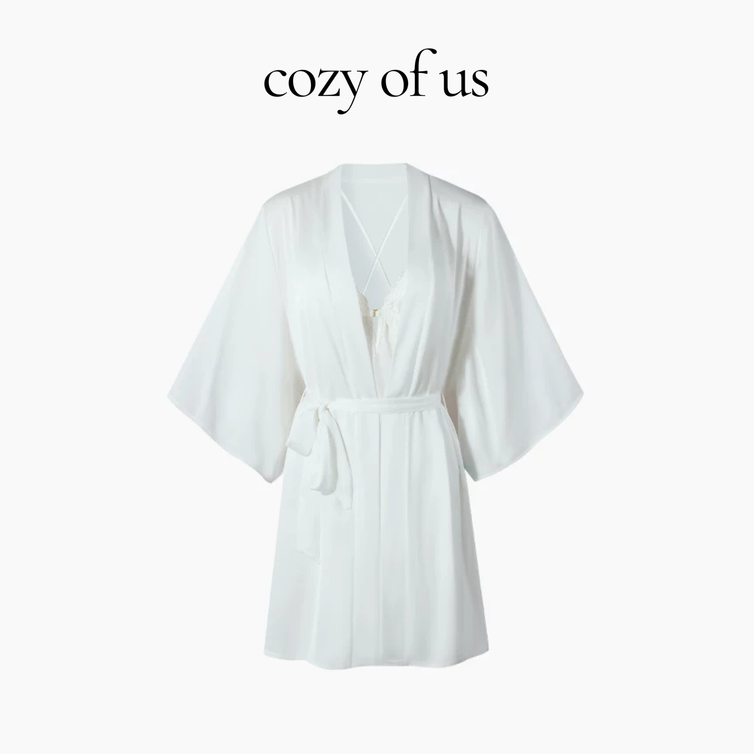 Fransız Stil Çapraz Askılı Saten Dokulu Dantel Detaylı Gecelik