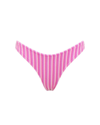 Pembe Çizgili Dokulu Kadın Bikini Takımı – Mix & Match Set
